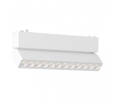 ST675.536.12 Магнитный трековый светильник Белый LED 1*12W 3000K 710Lm Ra>90 IP20 L230xW26xH82 48V SKYFLAT
