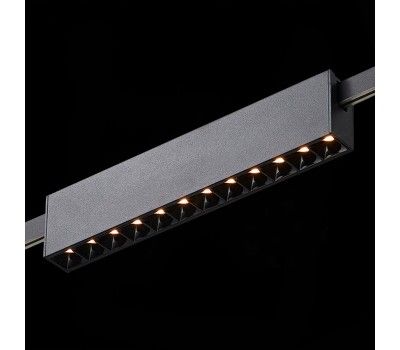 ST816.406.12 Магнитный трековый светильник FARM Черный LED 1*12W 3000K 609Lm Ra90 40 IP20 L232xW24xH FARM