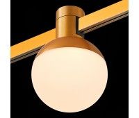 ST815.206.05 Магнитный трековый светильник FARM Золотистый LED 1*5W 3000K 89Lm Ra90 120 IP20 D75xH10 FARM
