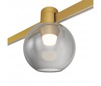 ST819.246.03 Магнитный трековый светильник FARM Золотистый LED 1*3W 4000K 89Lm Ra90 120 IP20 D85xH1 FARM