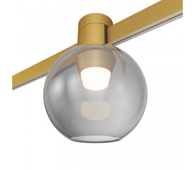 ST819.246.03 Магнитный трековый светильник FARM Золотистый LED 1*3W 4000K 89Lm Ra90 120 IP20 D85xH1 FARM