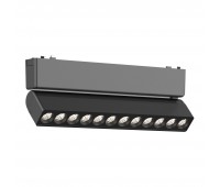 ST675.446.12 Магнитный трековый светильник Черный LED 1*12W 4000K 710Lm Ra>90 IP20 L230xW26xH81 48V SKYFLAT