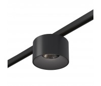 ST669.446.05 Магнитный трековый светильник Черный LED 1*5W 4000K 350Lm Ra>90 36° IP20 D60xH37 24V SUPER5