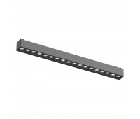 ST673.446.18 Магнитный трековый светильник Черный LED 1*18W 4000K 1 560Lm Ra>90 36° IP20 L338xW26xH2 SKYFLAT