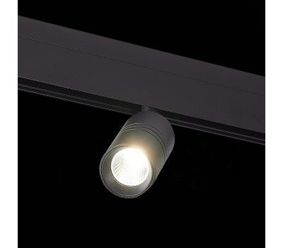 ST365.446.07 Магнитный трековый светильник Черный LED 1*7W 4000K 595Lm Ra>90 36° IP20 D44xH90 48V SKYLINE 48