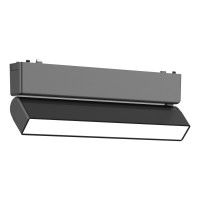 ST676.436.10 Магнитный трековый светильник Черный LED 1*10W 3000K 530Lm Ra>90 IP20 L230xW26xH80 48V SKYFLAT