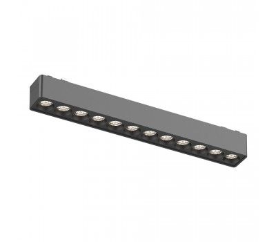 ST673.446.12 Магнитный трековый светильник Черный LED 1*12W 4000K 710Lm Ra>90 36° IP20 L230xW26xH24 SKYFLAT