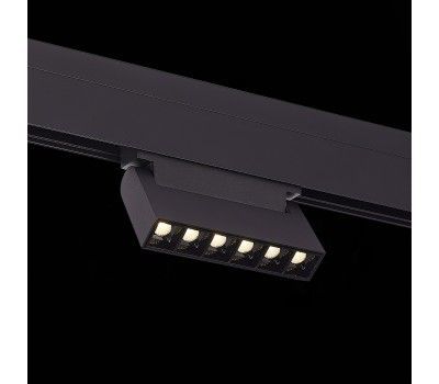 ST364.446.06 Магнитный трековый светильник Черный LED 1*6W 4000K 532Lm Ra>80 36° IP20 L120xW22xH108 SKYLINE 48