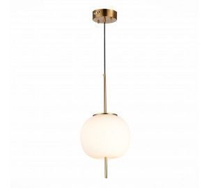SL1621.203.01 Подвес ST-Luce Золотистый/Белый LED 1*13W 3000K LACUS