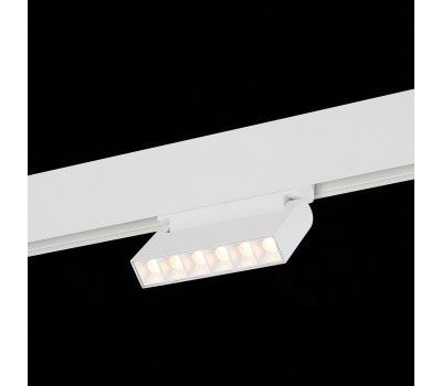 ST364.536.06 Магнитный трековый светильник белый LED 1*6W 3000K 532Lm Ra>80 36° IP20 L120xW22xH108 4 SKYLINE 48