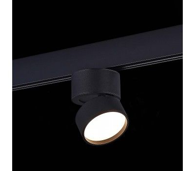 ST809.446.09 Магнитный трековый светильник Черный LED 1*9W 4000K 600Lm Ra>90 120° IP20 D85xH126 48V SKYLINE 48