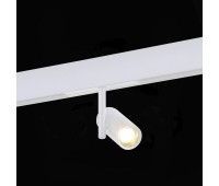 ST808.536.08 Магнитный трековый светильник Белый LED 1*8W 3000K 550Lm Ra>90 36° IP20 D42xH135 48VV SKYLINE 48