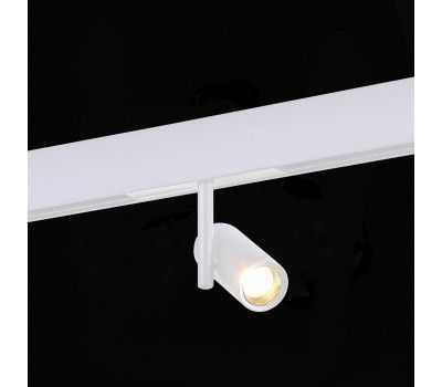 ST808.536.08 Магнитный трековый светильник Белый LED 1*8W 3000K 550Lm Ra>90 36° IP20 D42xH135 48VV SKYLINE 48