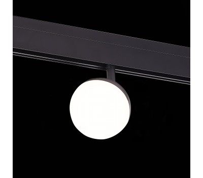 ST358.436.07 Магнитный трековый светильник Черный LED 1*7W 3000K 520Lm Ra>80 120° IP20 L120xW90xH192 SKYLINE 48
