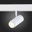 ST357.546.06 Магнитный трековый светильник ZOOM Белый LED 1*6W 4000K 667Lm Ra>80 10-60° IP20 L137xW5 SKYLINE 48