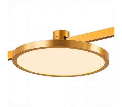 ST818.246.12 Магнитный трековый светильник FARM Золотистый LED 1*10W 4000K 520Lm Ra80 120 IP20 D168x FARM