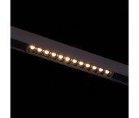 ST361.436.12 Магнитный трековый светильник Черный LED 1*12W 3000K 1 009Lm Ra>90 36° IP20 L222xW22xH4 SKYLINE 48