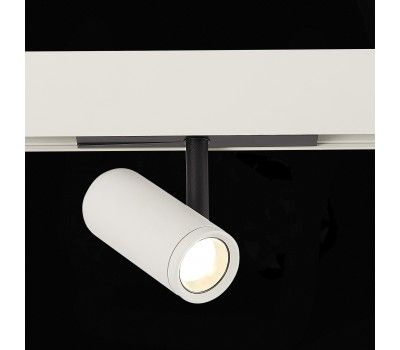 ST808.546.08 Магнитный трековый светильник Белый, Черный LED 1*8W 4000K 650Lm Ra>90 36° IP20 D42xH13 SKYLINE 48
