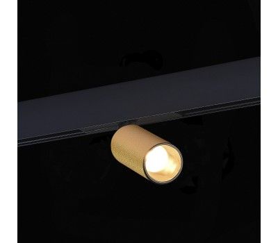 ST807.236.12 Магнитный трековый светильник Золотистый LED 1*12W 3000K 500Lm Ra>90 IP20 D50xH173 48VV SKYLINE 48