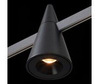 ST813.406.05 Магнитный трековый светильник FARM Черный LED 1*5W 3000K 325Lm Ra90 60 IP20 D70xH115 24 FARM