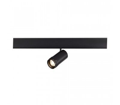 ST357.436.12 Магнитный трековый светильник ZOOM Черный LED 1*12W 3000K Lm Ra90 10-55° IP20 D50xH160 SKYLINE 48