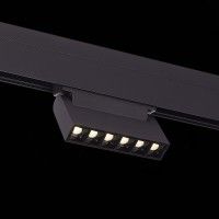 ST364.436.06 Магнитный трековый светильник Черный LED 1*6W 3000K 532Lm Ra>80 36° IP20 L120xW22xH108 SKYLINE 48