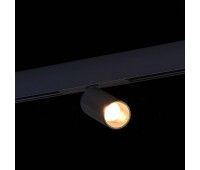 ST807.436.12 Магнитный трековый светильник Черный LED 1*12W 3000K 550Lm Ra>90 IP20 D50xH173 48VV SKYLINE 48