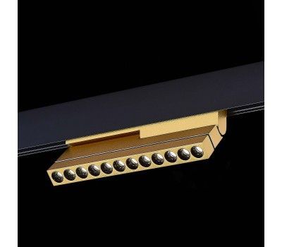 ST805.246.12 Магнитный трековый светильник Золотистый LED 1*12W 4000K 550Lm Ra>90 36° IP20 L220xW22x SKYLINE 48