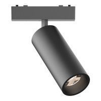 ST677.436.18 Магнитный трековый светильник Черный LED 1*18W 3000K 1 060Lm Ra>90 IP20 D55xH135 48V SKYFLAT