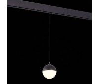 ST358.433.07 Магнитный трековый светильник подвесной Черный LED 1*7W 3000K 520Lm Ra>80 120° IP20 D90 SKYLINE 48
