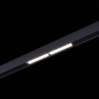 ST804.446.12 Магнитный трековый светильник Черный LED 1*12W 4000K 750Lm Ra>90 120° IP20 L220xW22xH46 SKYLINE 48