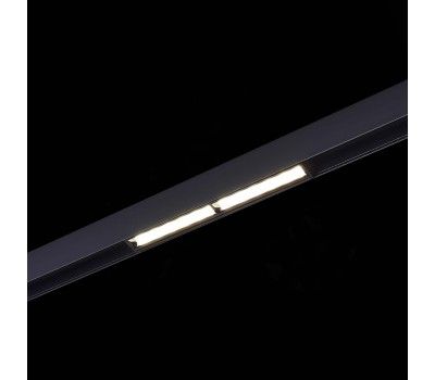 ST804.446.12 Магнитный трековый светильник Черный LED 1*12W 4000K 750Lm Ra>90 120° IP20 L220xW22xH46 SKYLINE 48