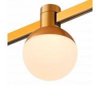 ST815.246.05 Магнитный трековый светильник FARM Золотистый LED 1*5W 4000K 89Lm Ra90 120 IP20 D75xH1 FARM