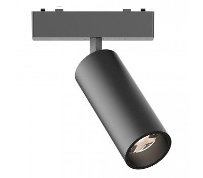 ST677.446.09 Магнитный трековый светильник Черный LED 1*9W 4000K 540Lm Ra>90 IP20 D44xH110 48V SKYFLAT