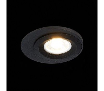 ST216.408.01 Св-к встр. Черный GU10 1*7W IP20 D100xH23 220V Без ламп Встраиваемые светильники ST216.408.01 Св-к встр. Черный GU10 1*7W IP20 D100xH23 220V Без ламп Встраиваемые светильники