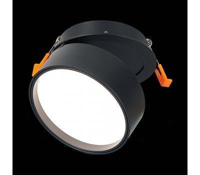 ST651.438.14 Встраиваемый поворотный светильник Черный LED 1*14W 3000K 1 100Lm Ra>90 120° IP20 D105x Встраиваемые светильники ST651.438.14 Встраиваемый поворотный светильник Черный LED 1*14W 3000K 1 100Lm Ra>90 120° IP20 D105x Встраиваемые светильники