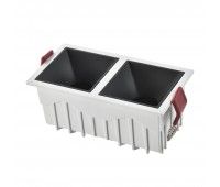 ST757.448.20 Св-к встр. Белый LED 2*10W 60° IP20 L65xW126xH52 85-265V В комплекте Встраиваемые светильники