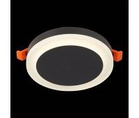 ST104.442.06 Светильник встраиваемый Черный LED 1*6W 4000K 468Lm Ra>80 120° IP20 D110xH20 170-240V Встраиваемые светильники ST104.442.06 Светильник встраиваемый Черный LED 1*6W 4000K 468Lm Ra>80 120° IP20 D110xH20 170-240V Встраиваемые светильники