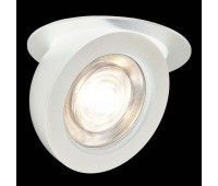 ST654.538.10 Св-к встр. Белый LED 1*10W 3000K 850Lm Ra>90 38° IP20 D109xH60 180-240V Встраиваемые светильники