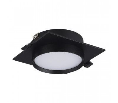 ST258.418.01 Св-к встр. Черный GX53 1*50W IP20 L109xW109xH43 220V Без ламп Встраиваемые светильники