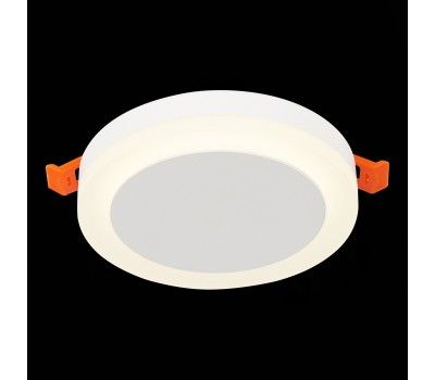 ST104.542.06 Светильник встраиваемый Белый LED 1*6W 4000K 468Lm Ra>80 120° IP20 D110xH20 170-240V Встраиваемые светильники ST104.542.06 Светильник встраиваемый Белый LED 1*6W 4000K 468Lm Ra>80 120° IP20 D110xH20 170-240V Встраиваемые светильники