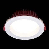 ST752.548.18 Св-к встр. Белый LED 1*18W 4000K 1 440Lm Ra80 100° IP44 D140xH52 100-240VV Встраиваемые светильники