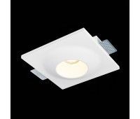 ST253.508.01 Св-к встр. из гипса Белый GU10 1*50W  IP20 L220xW220xH58 180-240V Без ламп Встраиваемые светильники