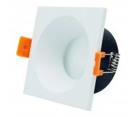 ST256.518.01 Св-к встр. Белый GU10 1*50W  IP65 L85xW85xH53 220V Без ламп Встраиваемые светильники