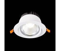 ST211.538.15.36 Св-к встр. Белый LED 1*15W 3000K 1 125Lm Ra80 36° IP20 D109xH65 220-240V Встраиваемые светильники