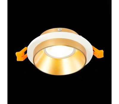 ST206.258.01 Св-к встр. Белый GU10 1*50W  IP20 D92xH38 220V Без ламп Встраиваемые светильники