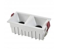 ST757.548.20 Св-к встр. Белый LED 2*10W 60° IP20 L65xW126xH52 85-265V В комплекте Встраиваемые светильники