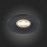 ST205.408.01 Св-к встр. Черный GU10 1*50W  D95xH27 220V Без ламп Встраиваемые светильники