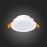 ST210.538.06 Св-к встр. Белый LED 1*6W 3000K 480Lm Ra80 110° IP20 D90xH30 220-240V Встраиваемые светильники