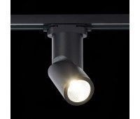 ST650.436.10 Св-к трек. Черный LED 1*10W 3000K 800Lm Ra>90 38° IP20 D60xH190 165-265V BASE